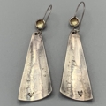21166 Bernard Dawahoya Hopi Overlay Earrings back