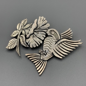 21179 Clarence Lee hummingbird pin