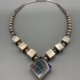 21148 Navajo ray tracey gemtsone necklace