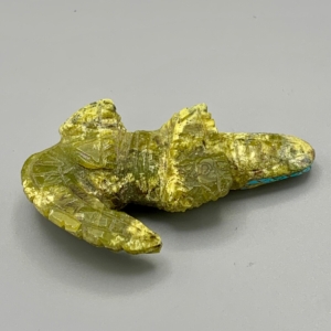 Zuni Fetish Serpentine Alligator 21043
