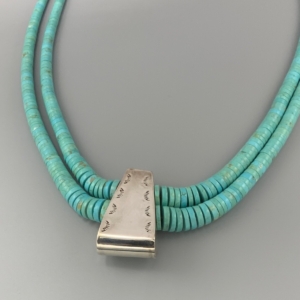 CaWin Turquoise necklace 3 back