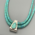 CaWin turquoise necklace 2 front detail