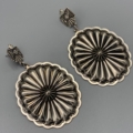 Navajo Oversized Concha Earrings, worn by Lainey Wilson