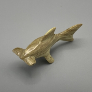 Zuni Serpentine Hammerhead Shark Fetish 21049