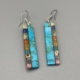 21188 Kewa Mary Louise Tafoya Multistone earrings