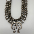 Acoma squash blossom necklace selina warner detail