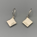 veronica benally navajo pink mussel shell earrings