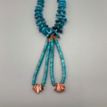 turquoise jacklas tab necklace 2 detail