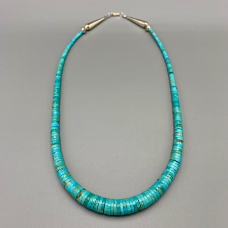 Kewa Turquoise Heishi Necklace 21054